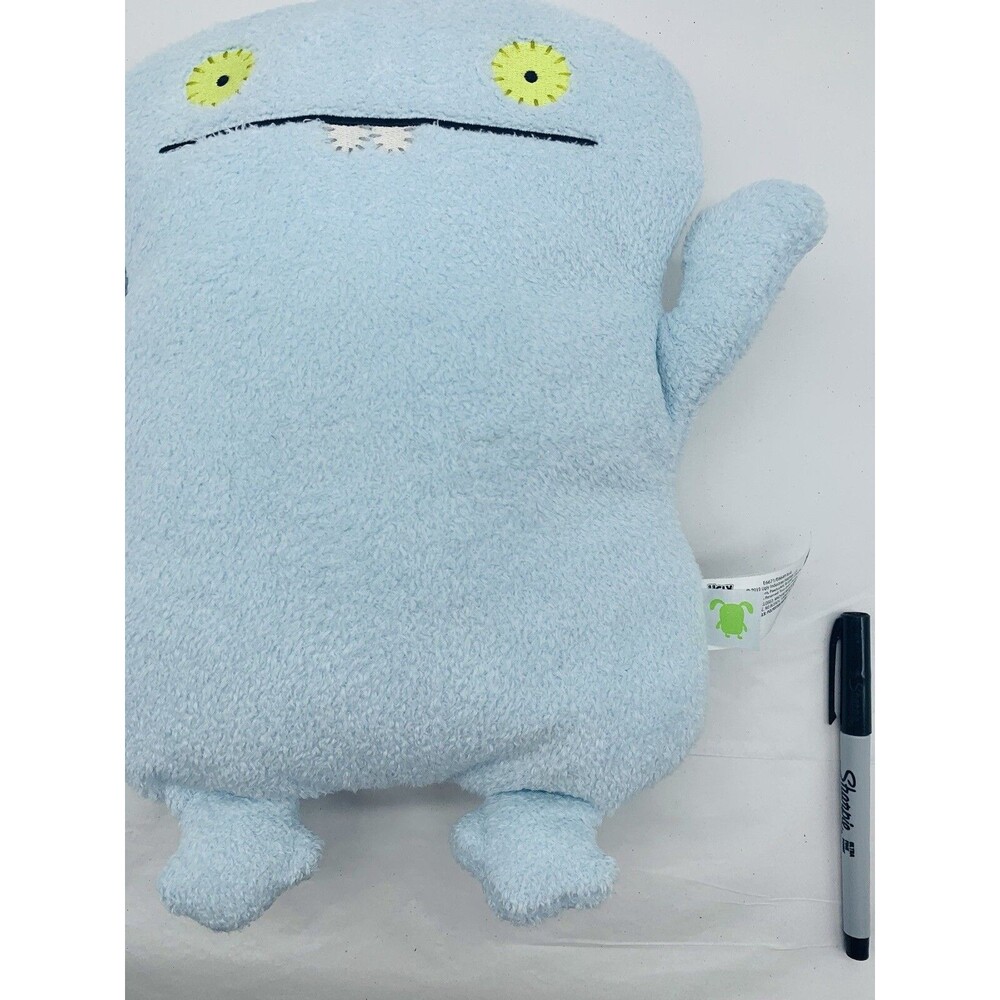 UglyDolls Artist Series 12" Babo Lt Blue Plush Soft 2019 Movie Limited Edition - Picture 9 of 11